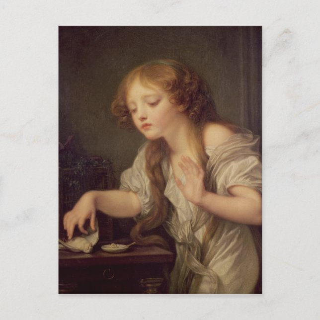 Cartão Postal O Pássaro Morto (Frente)