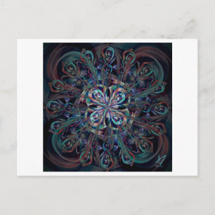 Cartão Postal O Pavão