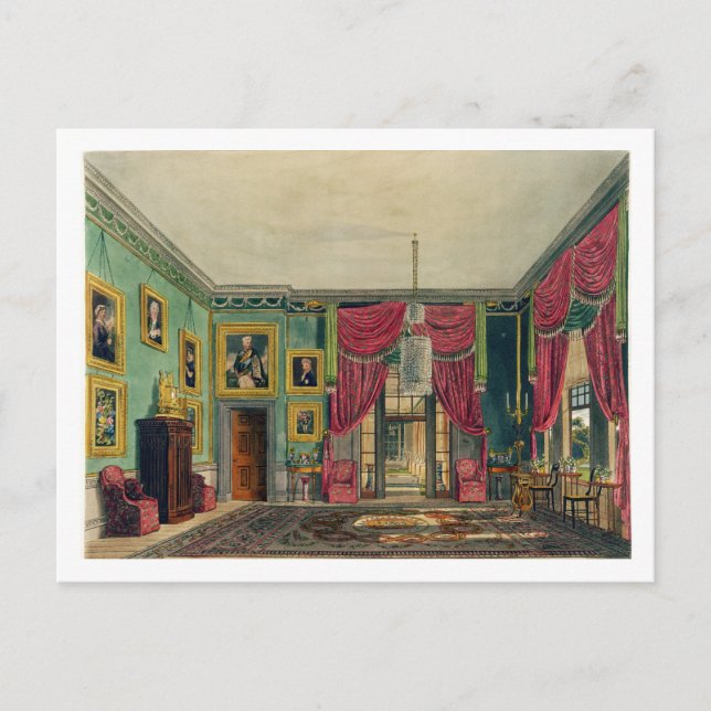 Cartão Postal O Pavilhão Verde, Frogmore House, de 'A Hist (Frente)