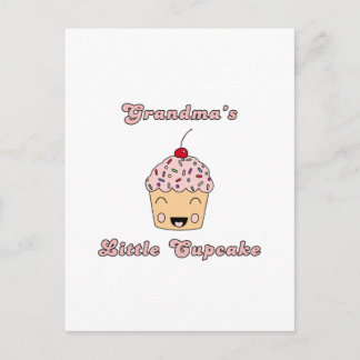 Cartão Postal O pequeno Cupcake da vovó