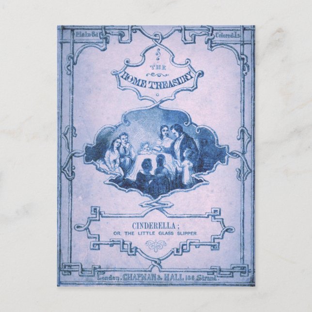 Cartão Postal O Pequeno Slipper De Vidro 2 (Frente)