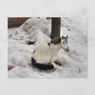 Cartão Postal O pequeno Unicat