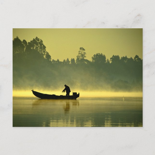 Cartão Postal O pescador (Frente)