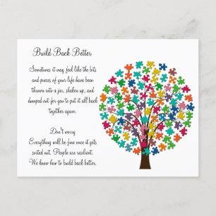 Cartão Postal O Pessoas é resistente