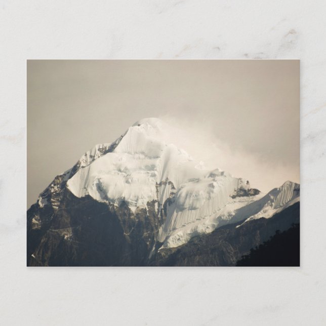 Cartão Postal O pico sagrado do Pandim (Frente)