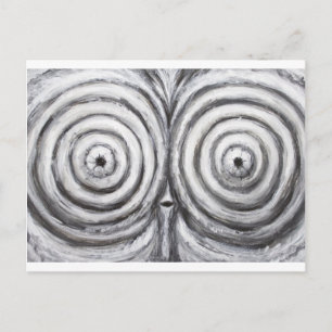 Cartão Postal O Pinguim da Insônia (surrealismo estranho)