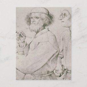 Cartão Postal O Pintor e o Piso de Arte