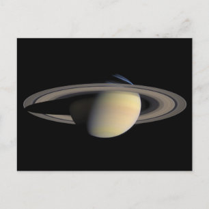 Cartão Postal O planeta Saturno de Cassini Orbiter