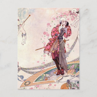 Cartão Postal O Pó e a Crinolina de Nielsen