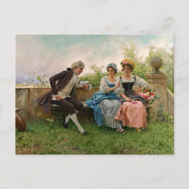 Cartão Postal O Poema (Frente)