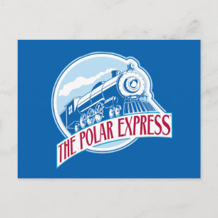 Cartão Postal O Polar Express   Crachá do comboio