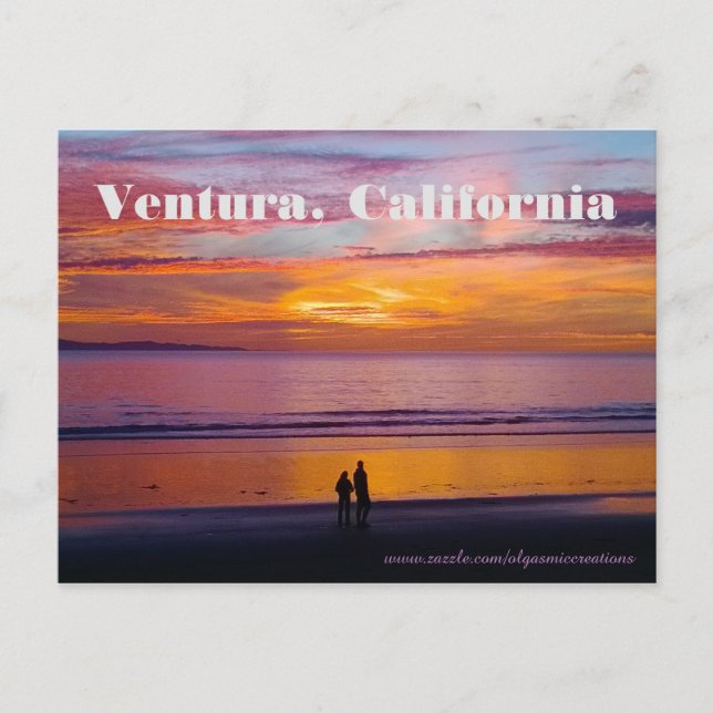 Cartão Postal O pôr do sol que me fez chorar (Frente)