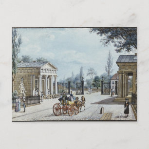 Cartão Postal O Portão de Leipzig, Berlim