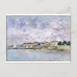 Cartão Postal O Porto, Trouville por Eugene Boudin