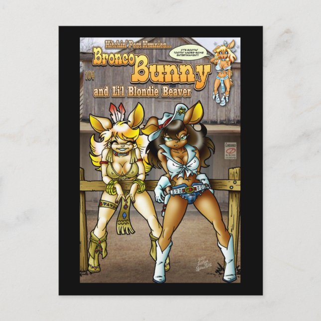 CARTÃO POSTAL O POSTO OL' HITCHIN' (Frente)