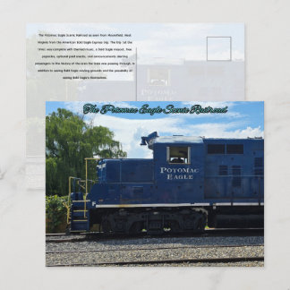 Cartão Postal O Potomac Eagle Scenic Railroad