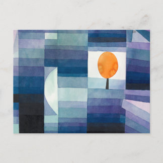Cartão Postal O prenúncio do outono - Paul Klee - Arte Moderna