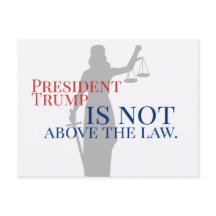 O Presidente Trump não está acima da Justiça