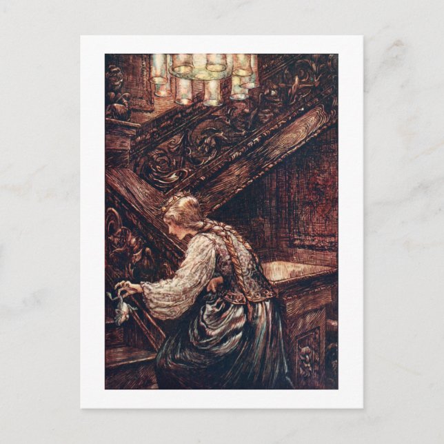 Cartão Postal O Príncipe Sapo (Frente)