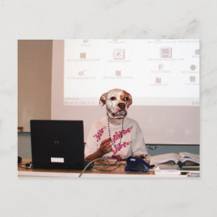 Cartão Postal O professor