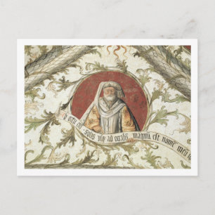 Cartão Postal O Profeta Malachi, da Loggia d'Annunciazio