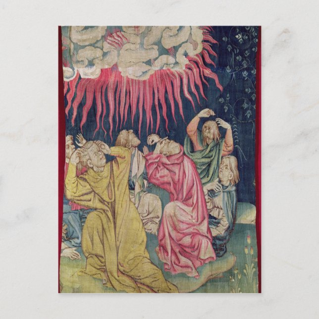 Cartão Postal O Quarto Anjo Dançou o Tapete no (Frente)