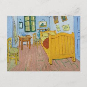 Cartão Postal O quarto, Vincent van Gogh, poste impressionista P