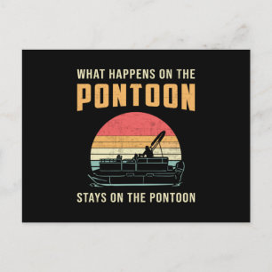 Cartão Postal O Que Acontece No Barco De Navegação De Barcos De