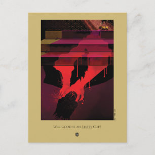 Cartão Postal O que é bom é uma taça vazia?