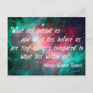 Cartão Postal O que está dentro de nós