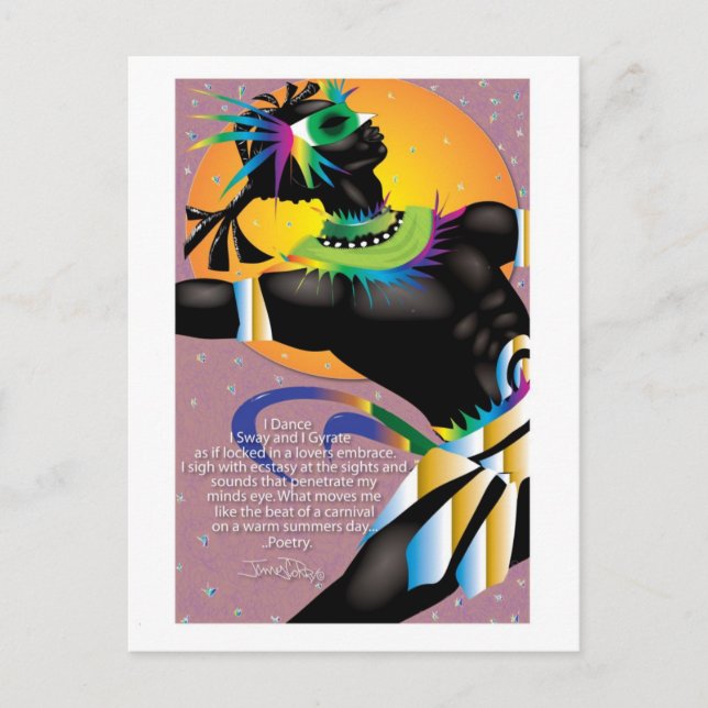 Cartão Postal O que me move (Frente)