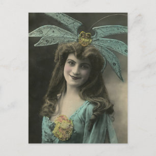 Cartão Postal O que na cabeça dela?