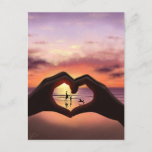 Cartão Postal O que o amor significa para mim