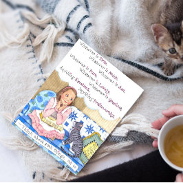 Cartão Postal O Que Quer Que Seja Cartão-Postal Inspirado