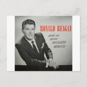 Cartão Postal O que Reagan faria?