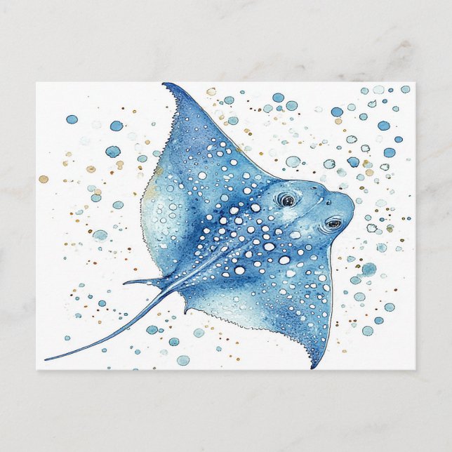 Cartão Postal O Raio Azul (Frente)