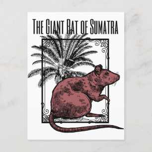 Cartão Postal O Rato Gigante de Sumatra Holmesian Sherlock Holme