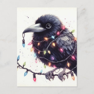 Cartão Postal O Raven de Natal