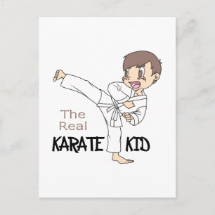 CARTÃO POSTAL O REAL KARATE KID