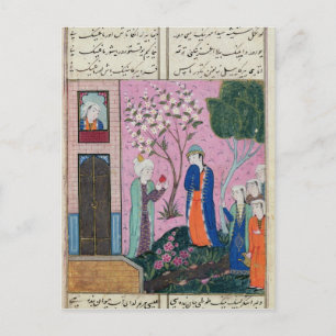 Cartão Postal O rei pede adeus