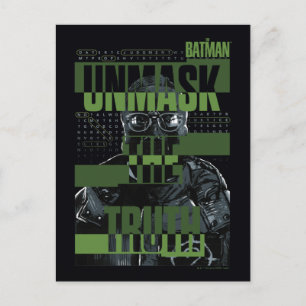 Cartão Postal O Riddler - Desmascarar A Verdade