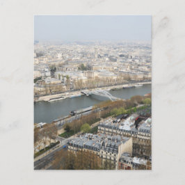 Cartão Postal O rio Sena em Paris, França