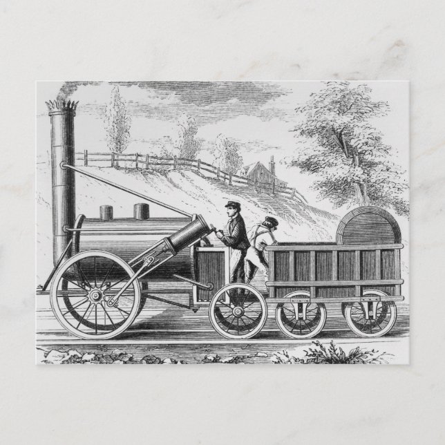 Cartão Postal O "Rocket" (Frente)