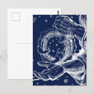 Cartão Postal O Rubaiyat da Criação de Omar Khayyam