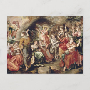 Cartão Postal O Sábio e as Virgens Idiotas