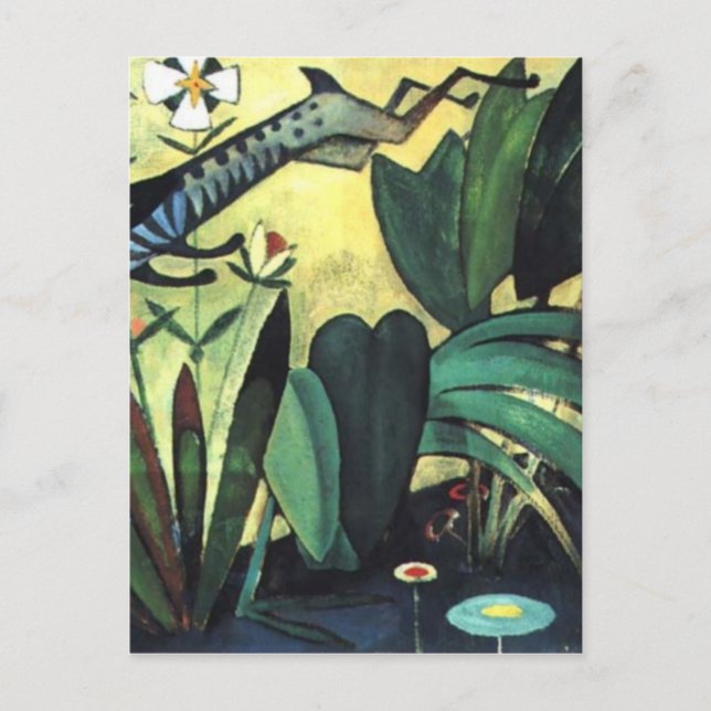 Cartão Postal O salto do coelho por Amadeo de Souza-Cardoso (Frente)