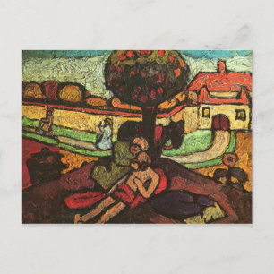 Cartão Postal O samaritano misericordioso de Paula Modersohn-Bec