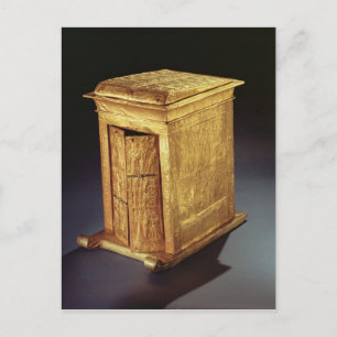 Cartão Postal O Santuário Dourado de Tutancâmon Novo Reino