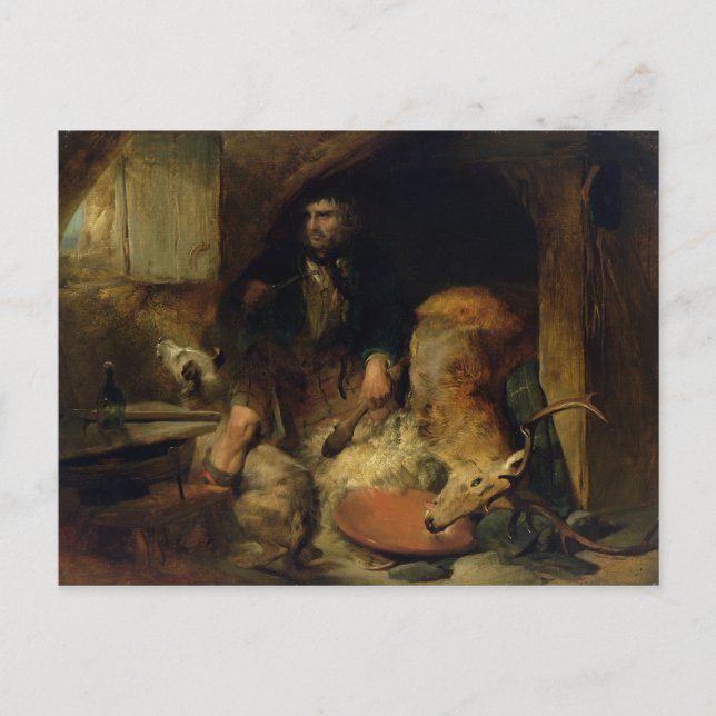 Cartão Postal O Selvagem, c.1838 (Frente)