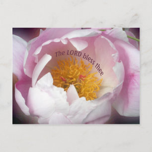 Cartão Postal O Senhor Abençoa Lá